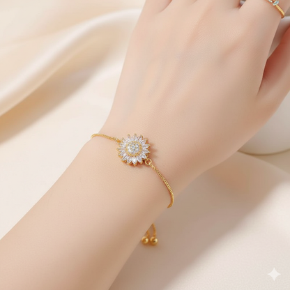 Calming Sunflower Bracelet