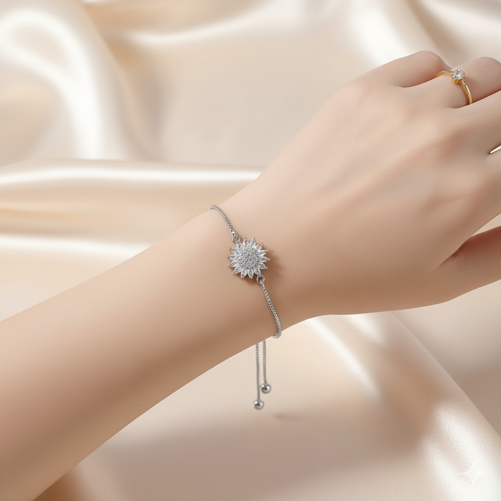 Calming Sunflower Bracelet